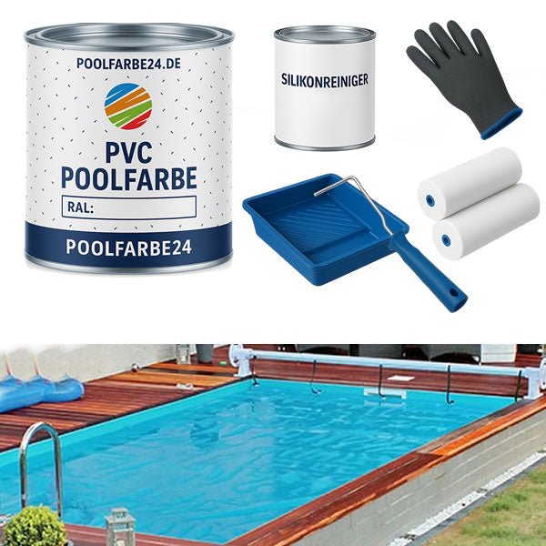 "Rundum-Sorglos-Pakete" für Eckige Pools von 2-10m - poolfarbe24.de