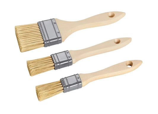 Flachpinsel Set 3 tlg. - poolfarbe24.de