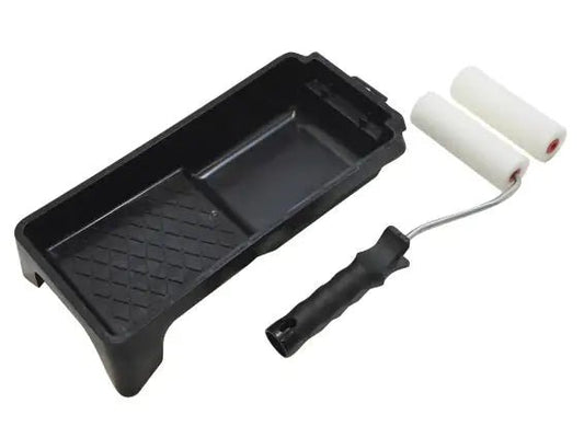 Lackierset 6 teilig mit Farbwanne - poolfarbe24.de